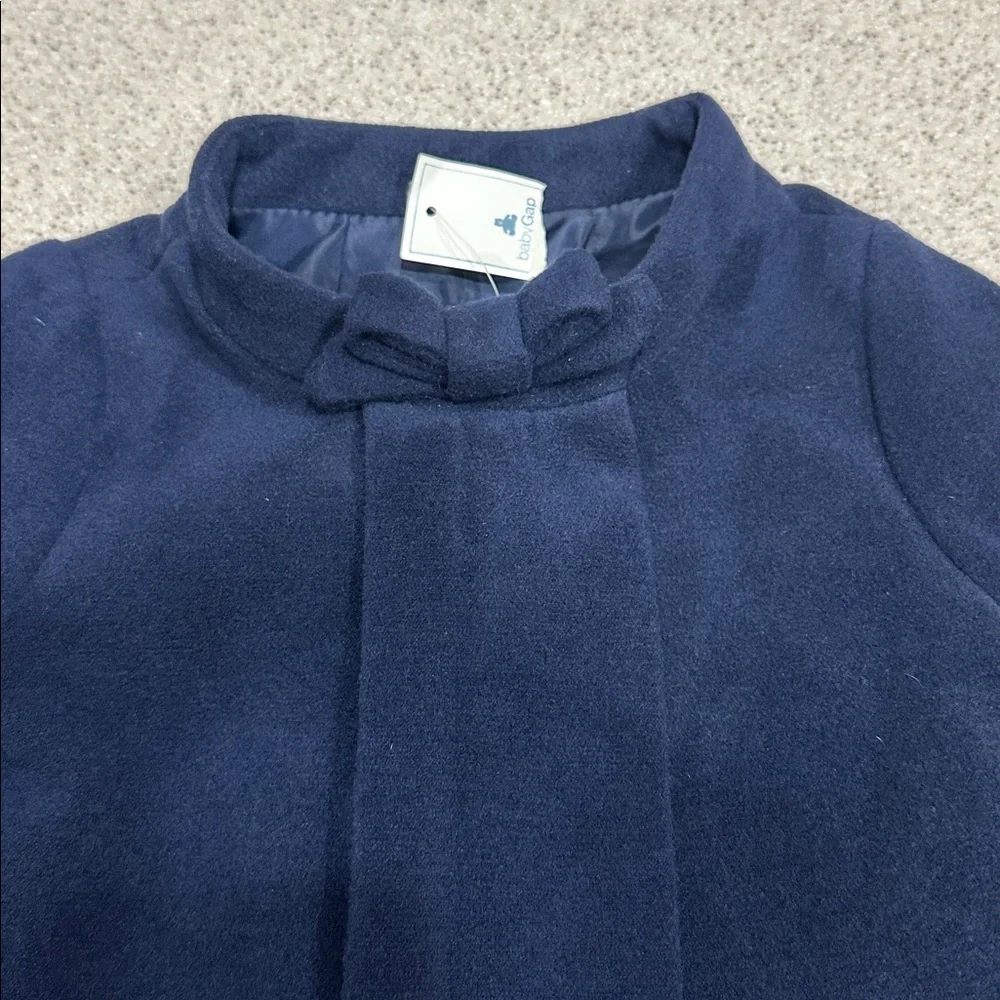 NWT Baby Gap Classic Navy Blue Pea Coat - 18-24 months
